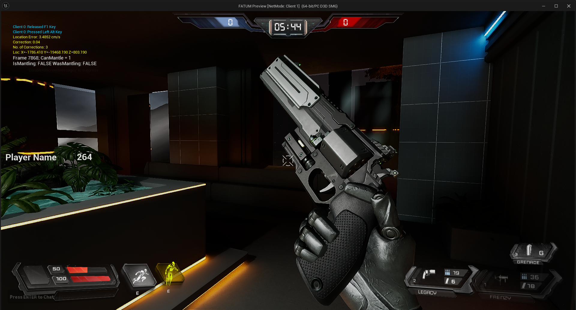 Key art from FATUM showing combat robots battling in a collapsed futuristic arena.